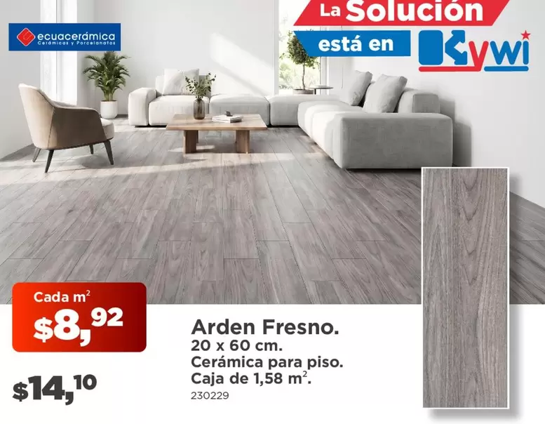 Arden Fresno Cerámica para piso