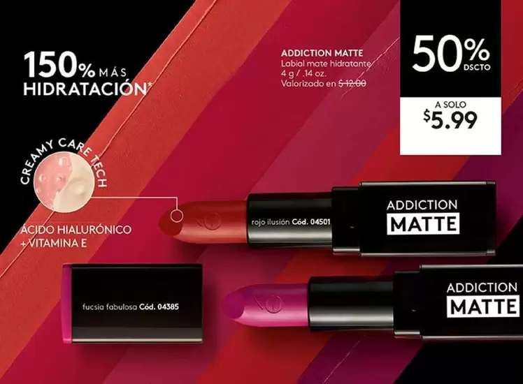mate - ADDICTION MATTE Labial