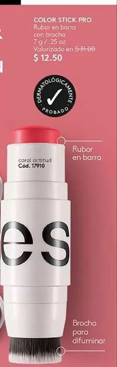 Pro - COLOR STICK PRO Rubor en barra con brocha