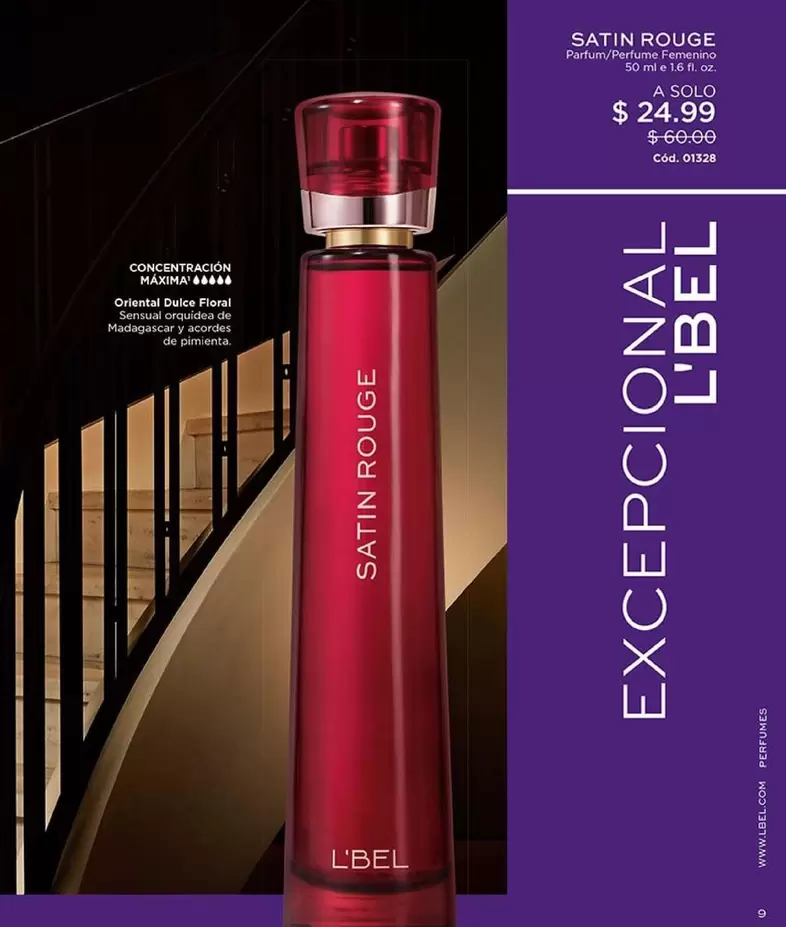 L'bel - Satin Rouge