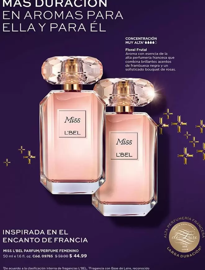 L'bel - Miss L'BEL Parfum/Perfume Femenino