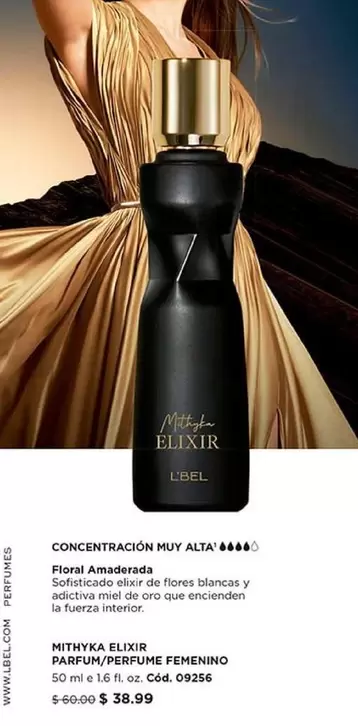 Blancas - NITHYKA ELIXIR PARFUM/PERFUME FEMENINO 50 ml e 1.6 fl. oz. C64. 09256