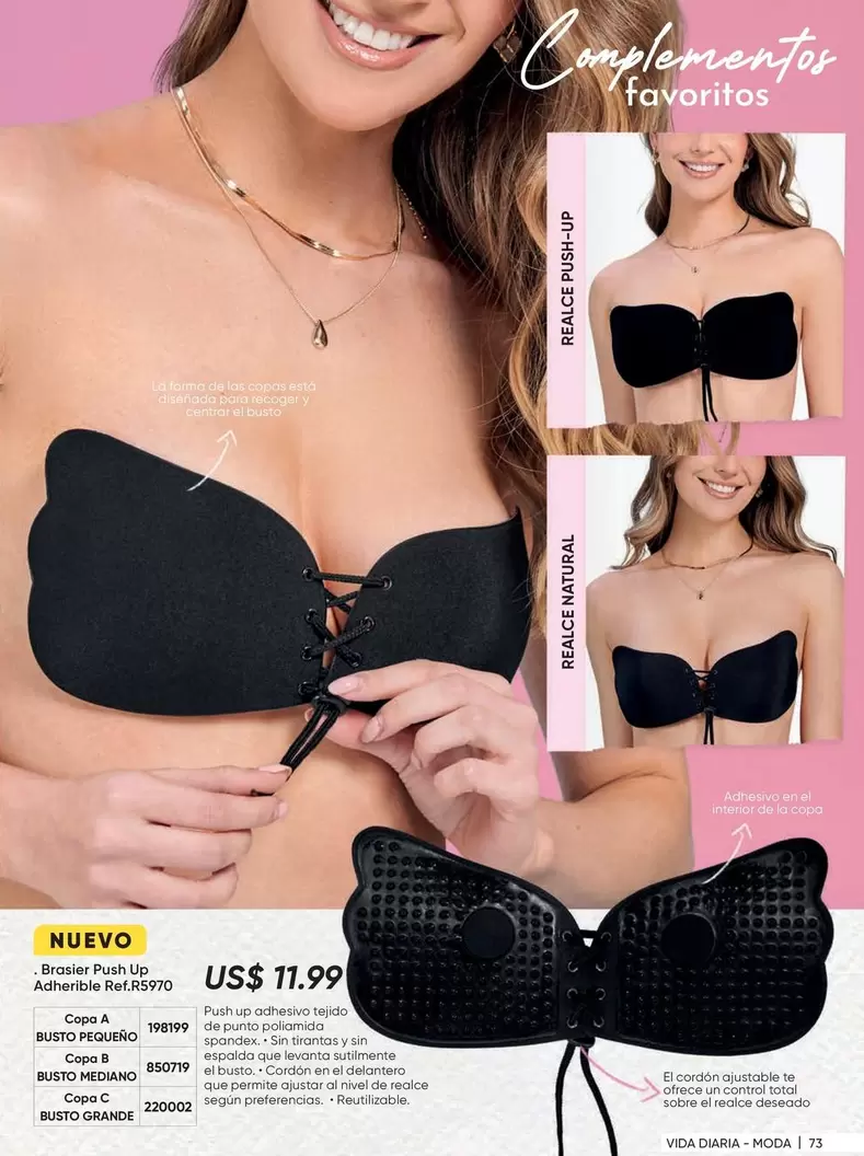 copa - Strapless Adhesive Bra