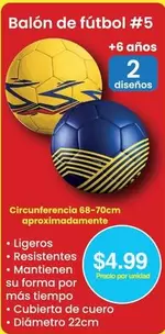 Balón de fútbol #5