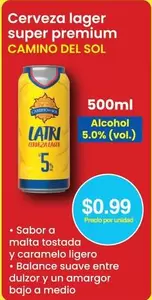 Sol - Cerveza lager super premium