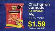 Chicharrón carnudo