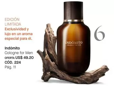 Indómito Cologne for Men CÓD. 224