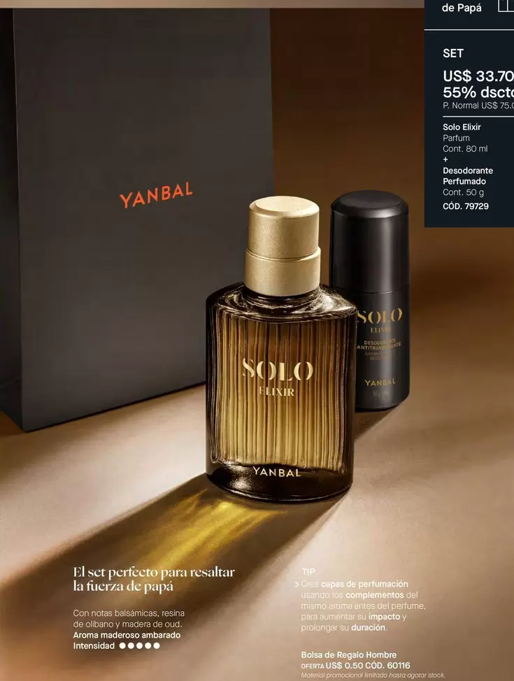 Yanbal - Set Solo Elixir