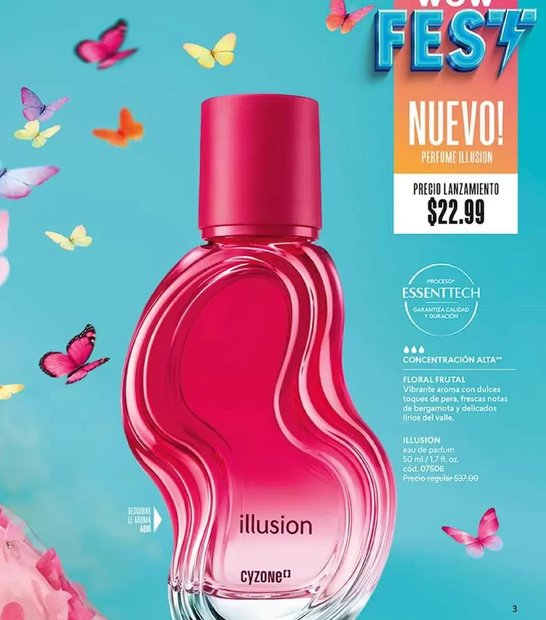 PERFUME EAU DE TOILETTE