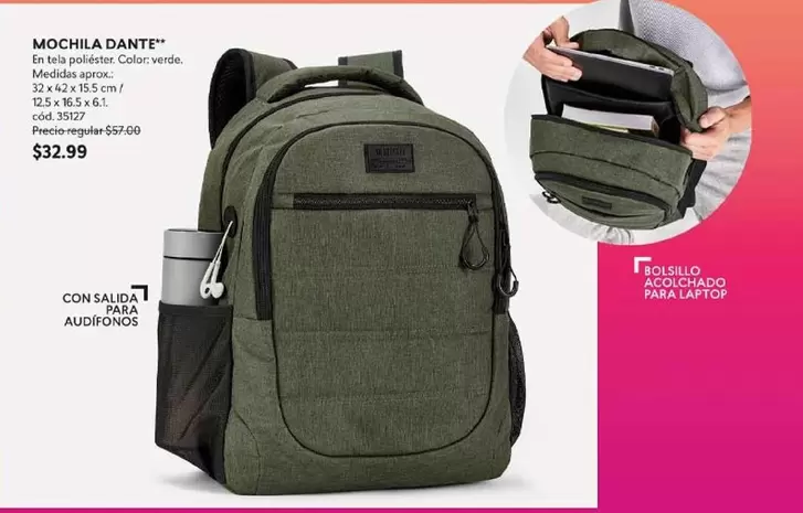 Verde - MOCHILA DANTE