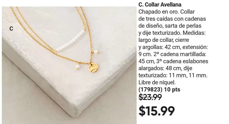 Collar Avellana (179823)