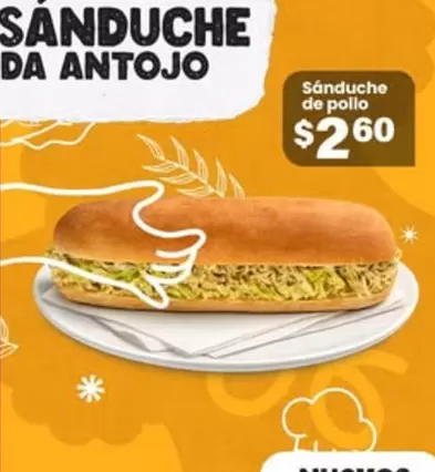 Sánduche de pollo
