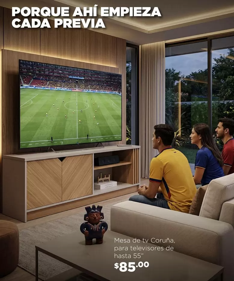 Mesa de tv Coruña