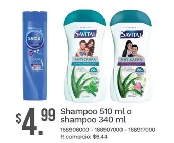 Shampoo 510 ml o shampoo 340 ml