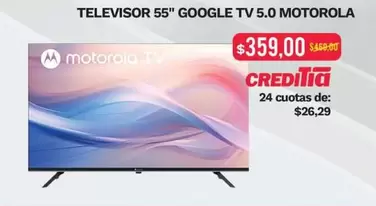 TELEVISOR 55" GOOGLE TV 5.0