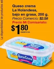 Queso crema