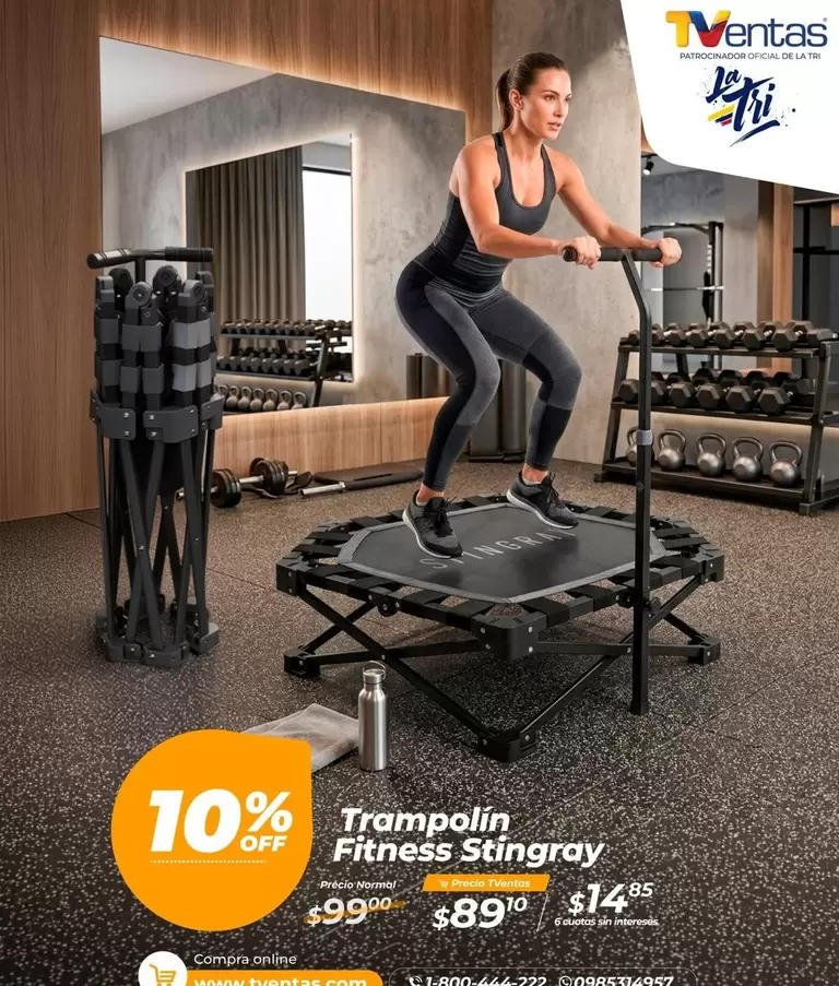 Trampolin Fitness Stingray