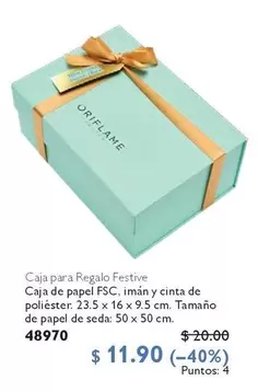 Oriflame - Caja para Regalo Festive 48970