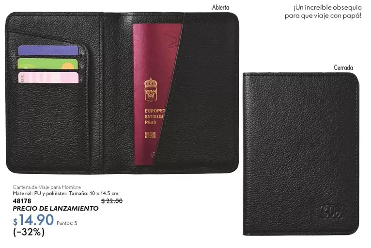 Cartera de Viaje para Hombre 48178