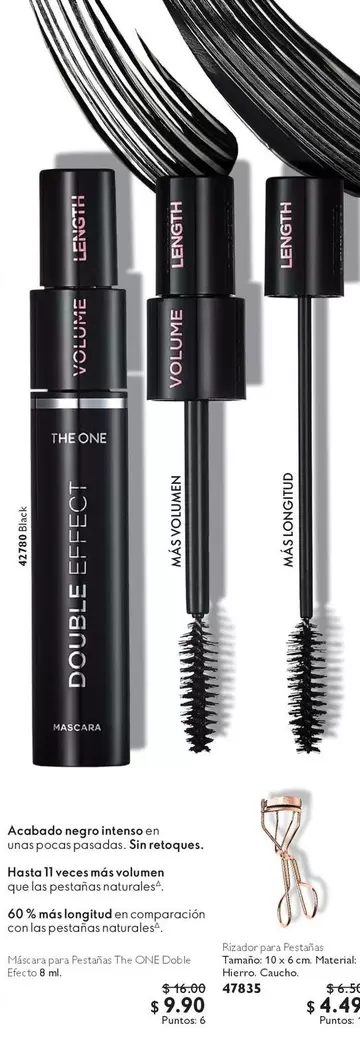 Negro - THE ONE DOUBLE EFFECT MASCARA