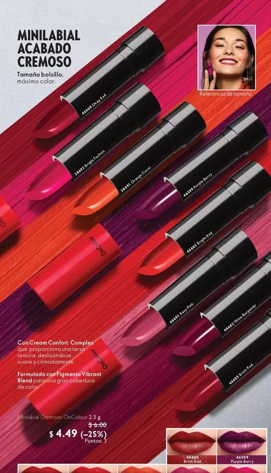 Avon - MINILABIAL ACABADO CREMOSO
