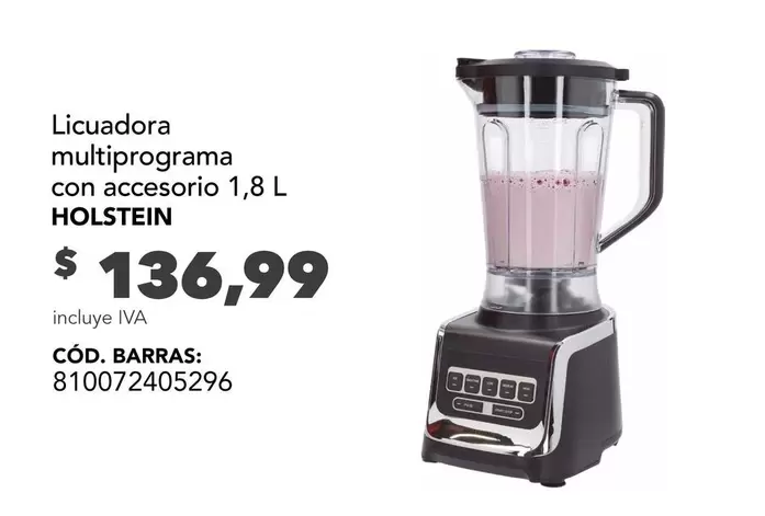 Licuadora multiprograma