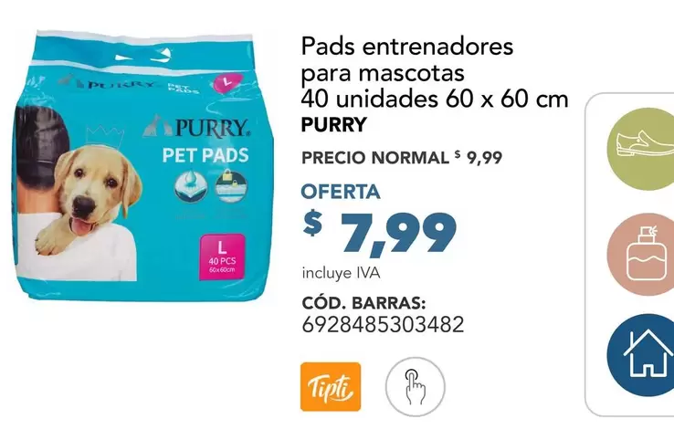 Pads entrenadores para mascotas