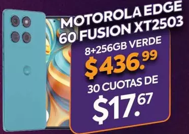 Verde - EDGE 60 FUSION XT2503