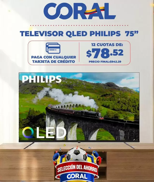 TELEVISOR QLED 75"