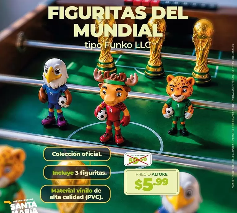 Santa Maria - FIGURITAS DEL MUNDIAL