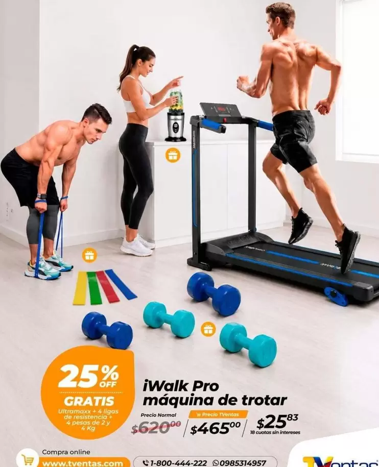 Pro - iWalk  mquina de trotar