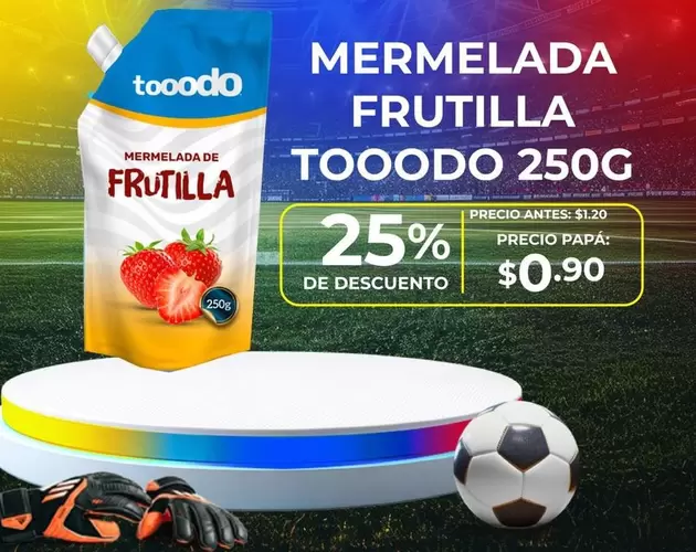 MERMELADA FRUTILLA TOOOODO 250G