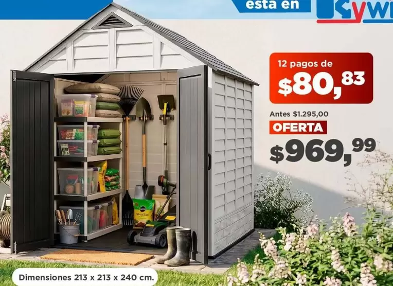 Casita de jardín