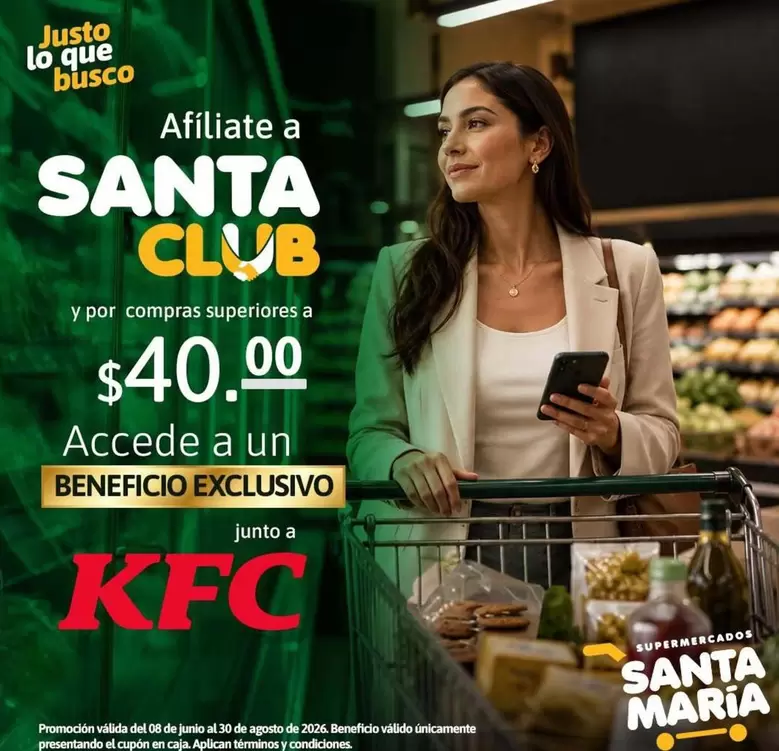 Santa Maria - BENEFICIO EXCLUSIVO