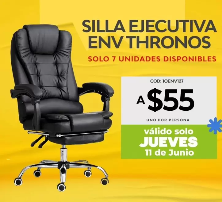 uno - SILLA EJECUTIVA ENV THRONOS