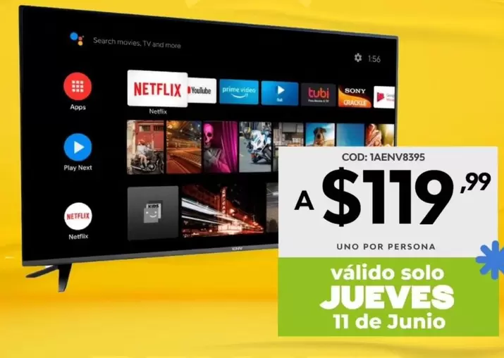 Netflix - A $119,99