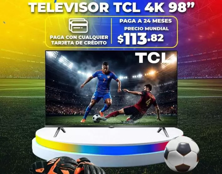 TELEVISOR 4K 98"