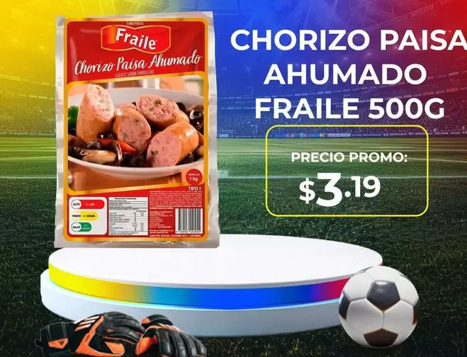 CHORIZO PAISA AHUMADO