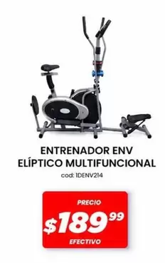 ENTRENADOR ENV ELÍPTICO MULTIFUNCIONAL cod: 1DENv214