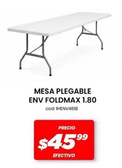 MESA PLEGABLE ENV FOLDMAX 1.80 cod: 1HENV4618