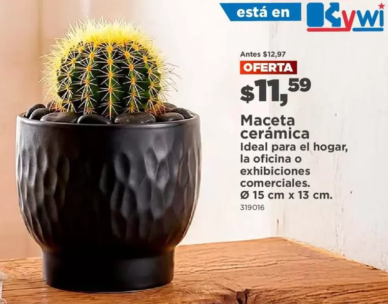 Maceta cerámica 319016