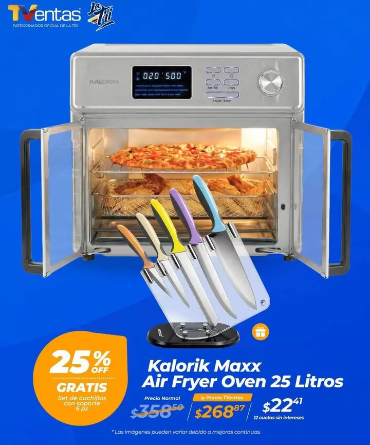Imágenes - Air Fryer Oven 25 Litros