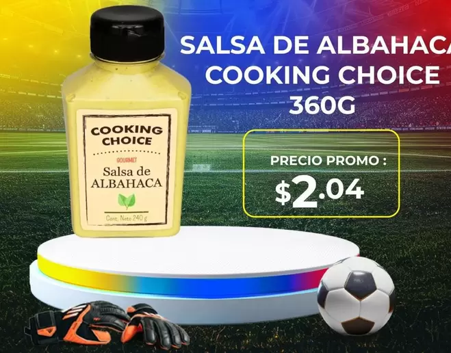 SALSA DE ALBAHACA