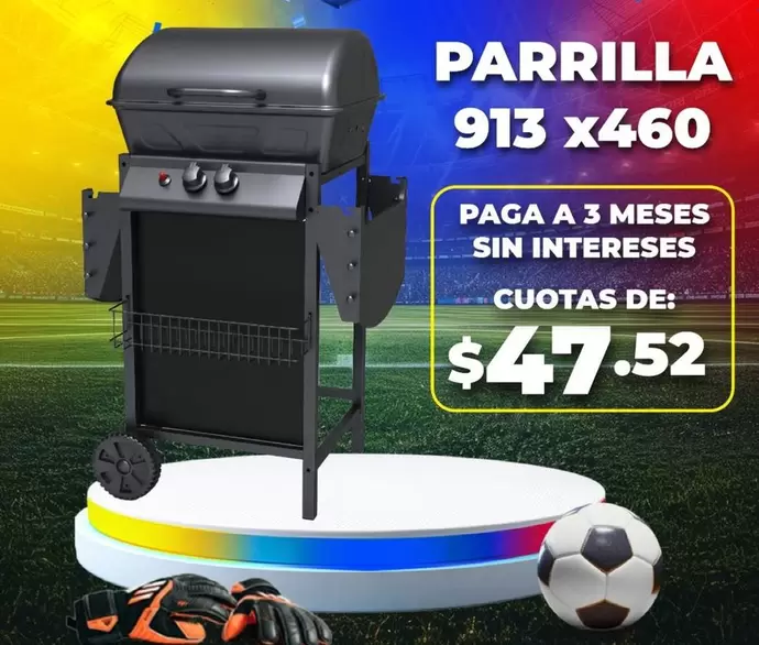 Parrilla 913 x 460