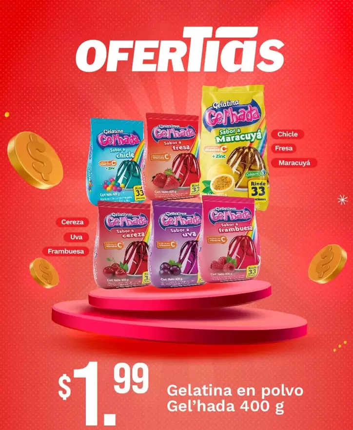 Gelatina en polvo