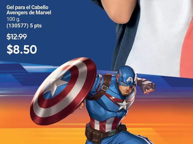 Avengers - Gel para el Cabello  de Marvel (130577)