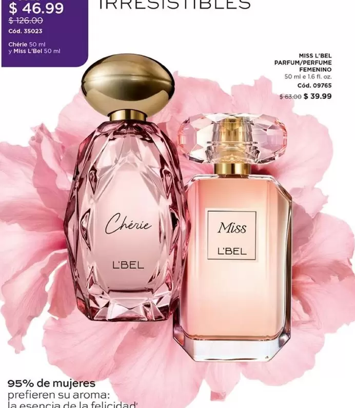 L'bel - MISS L'BEL PARFUM/PERFUME FEMENINO 50 ml e 1.6 fl. oz.