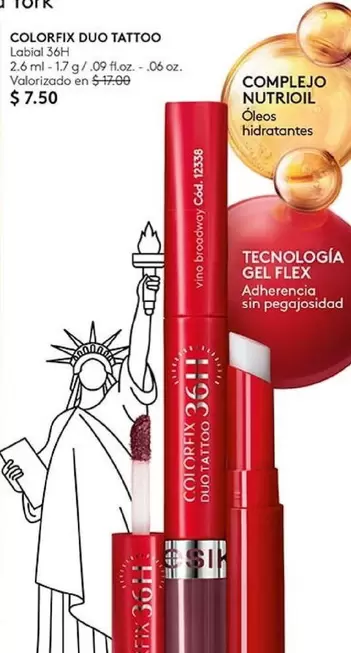 Tattoo - COLORFIX DUO TATTOO Labial 36H