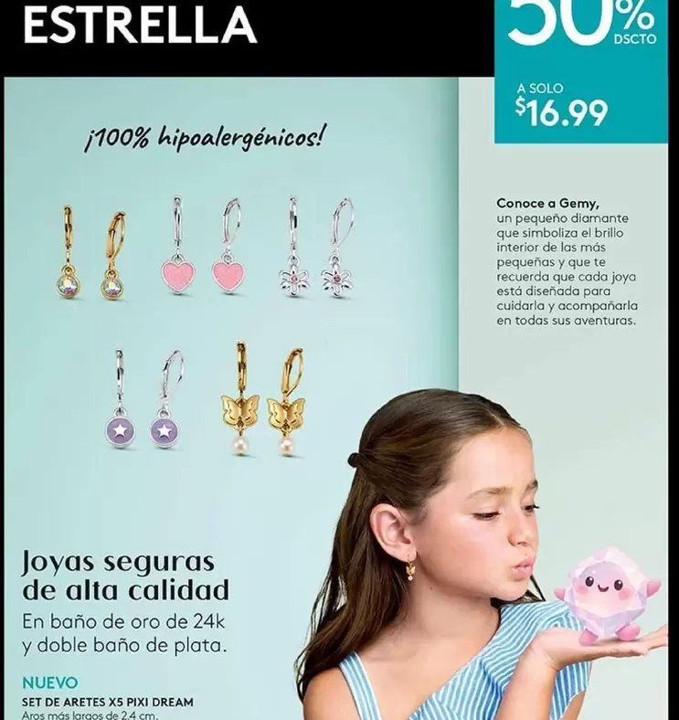 Estrella - ARETES XS PIXI DREAM