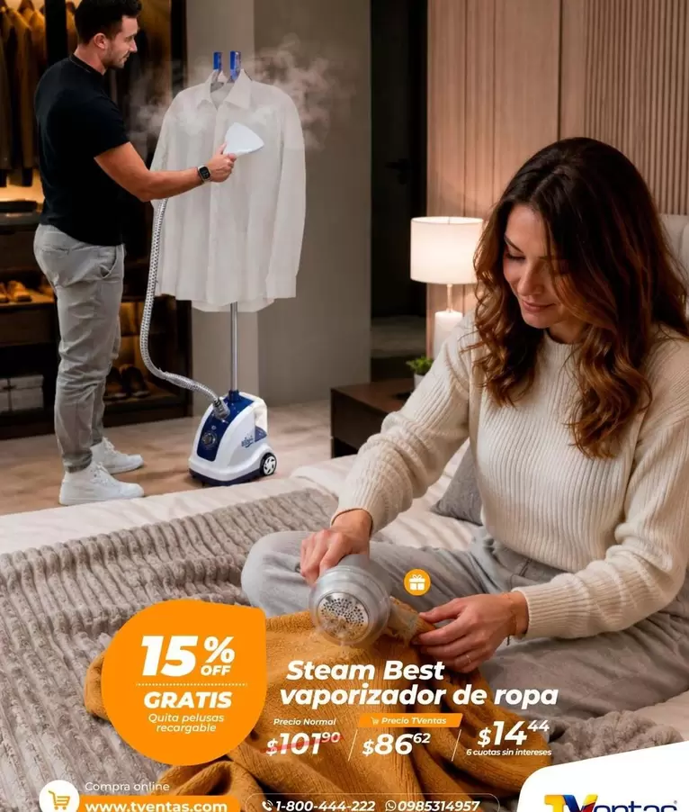Steam Best vaporizador de ropa